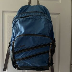 LL BEAN Super Deluxe Book Pack III Backpack, 40L  Blue L.L.Bean